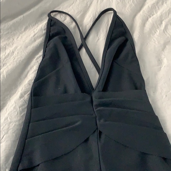 NWOT Nasty Gal Olivaceous XS Deeper plunging dress - Picture 2 of 3